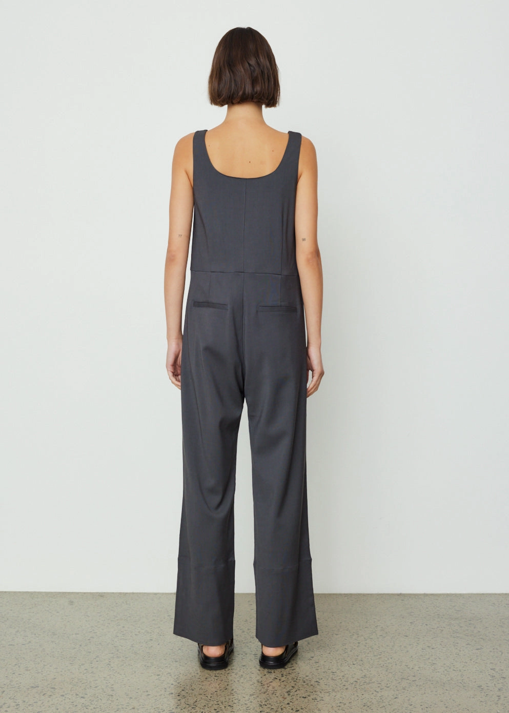 0045 Jumpsuit With Corset Details