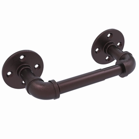 2 Post Toilet Paper Holder, Antique Bronze Finish