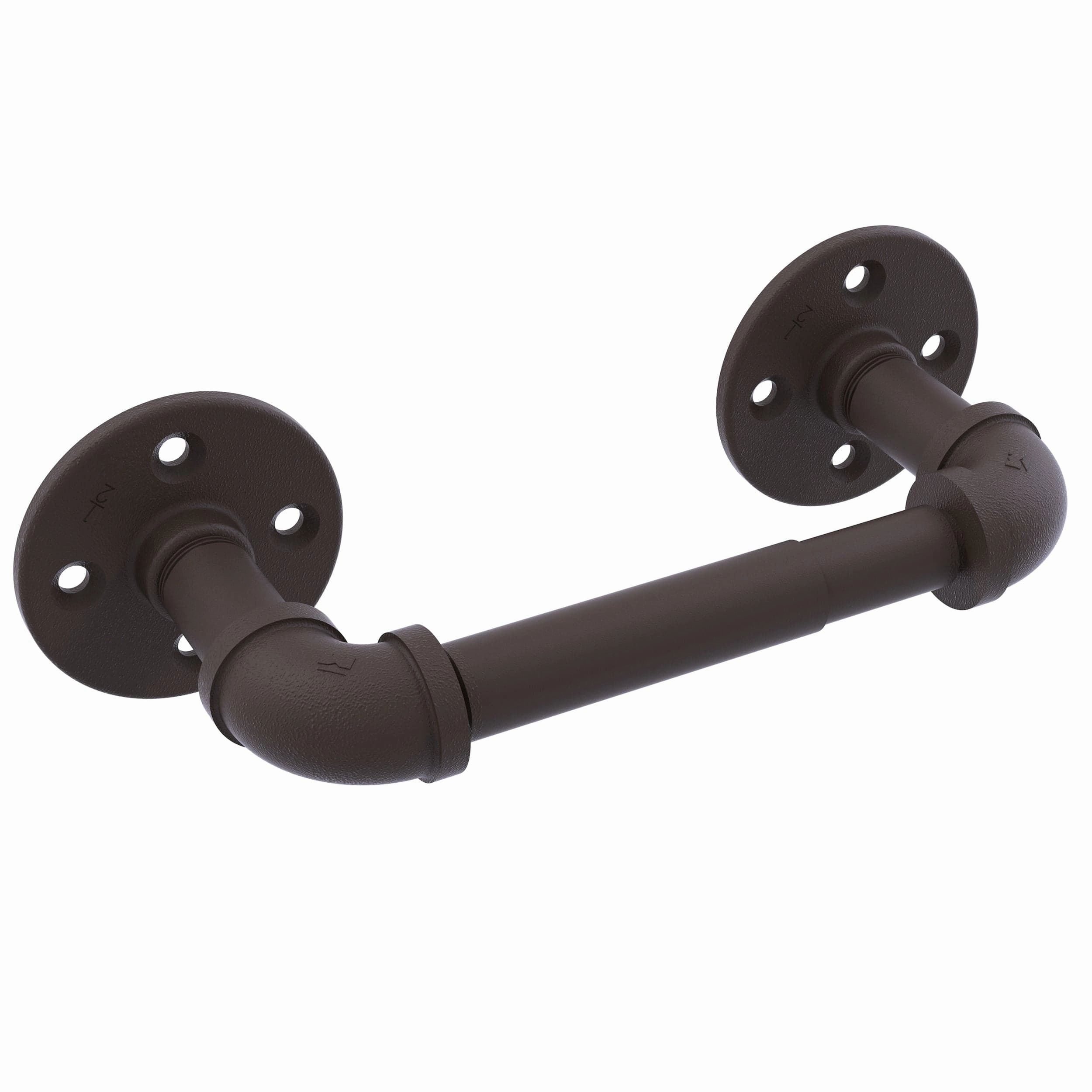 2 Post Toilet Paper Holder, Oil Rubbed Bronze Finish