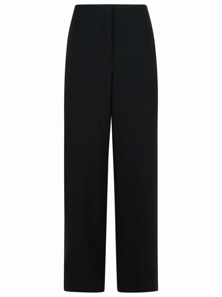'Adelchi' Black Viscose Pants