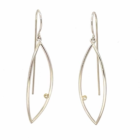 ﻿Chris Pruitt Marquise Diamond Earrings