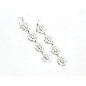 ﻿Chris Pruitt Repousse' Earrings