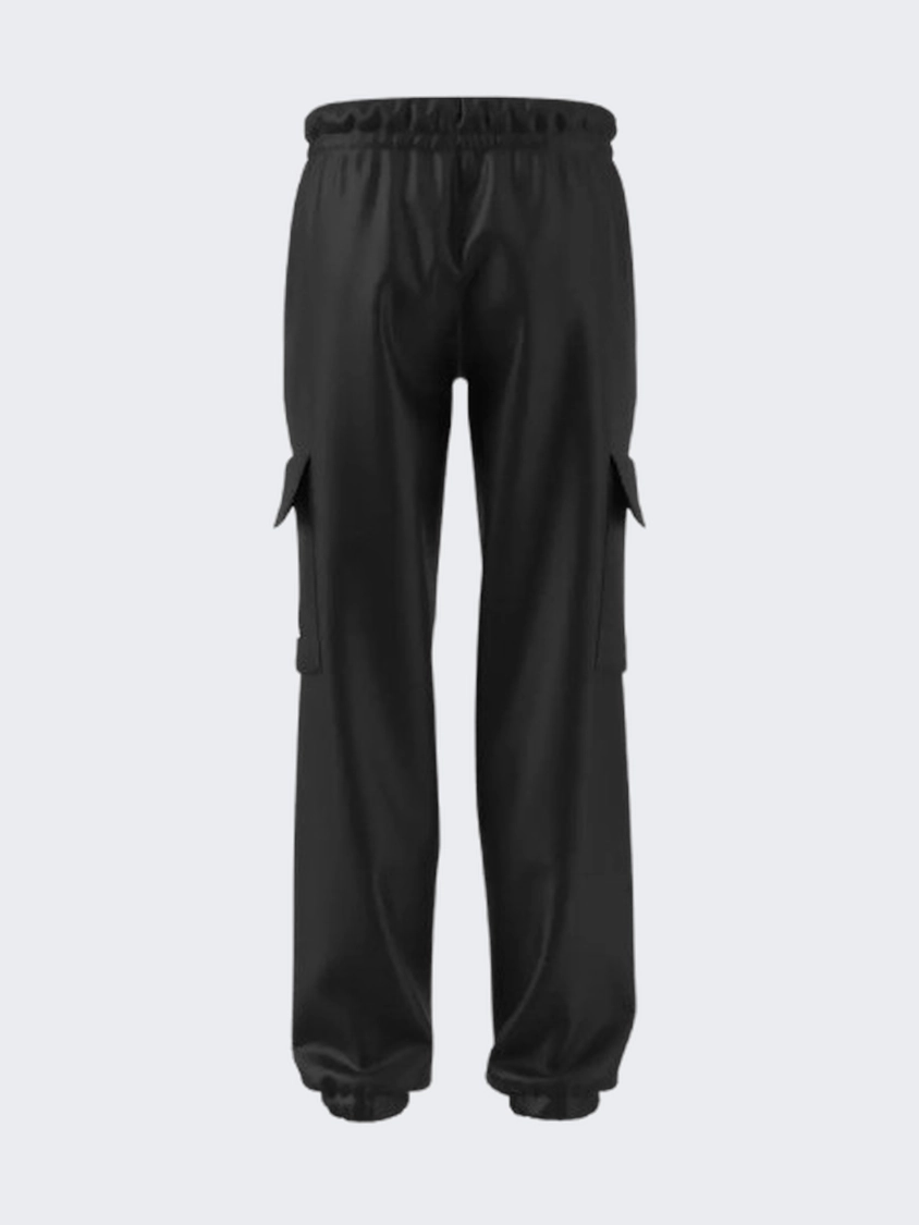 Adidas Essentials Cargo Kids Unisex Sportswear Pant Black/White