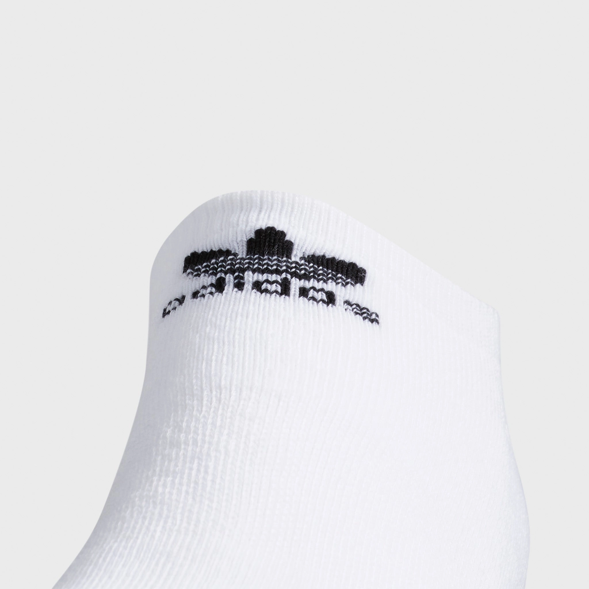 adidas Originals Trefoil No Show Socks (6 Pack) White / Black