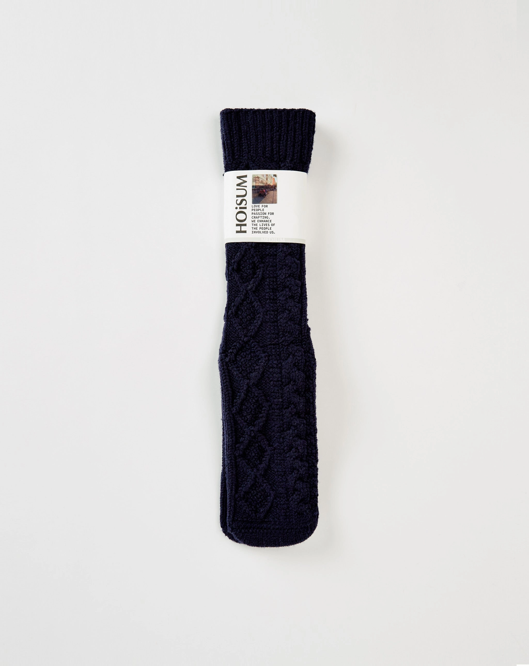 Alan Cable Knit Socks