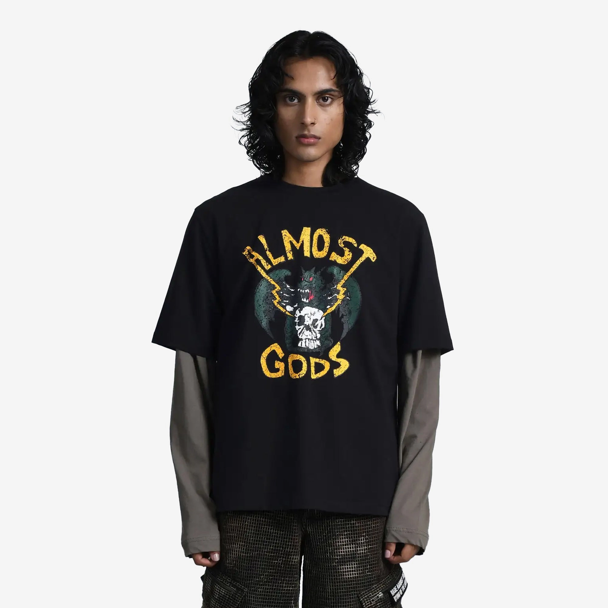 ALMOST GODS | ALMOST GODS RECON TEE { BLACK