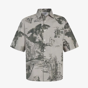 ALMOST GODS | THE TERRAIN SHIRT  { GREEN