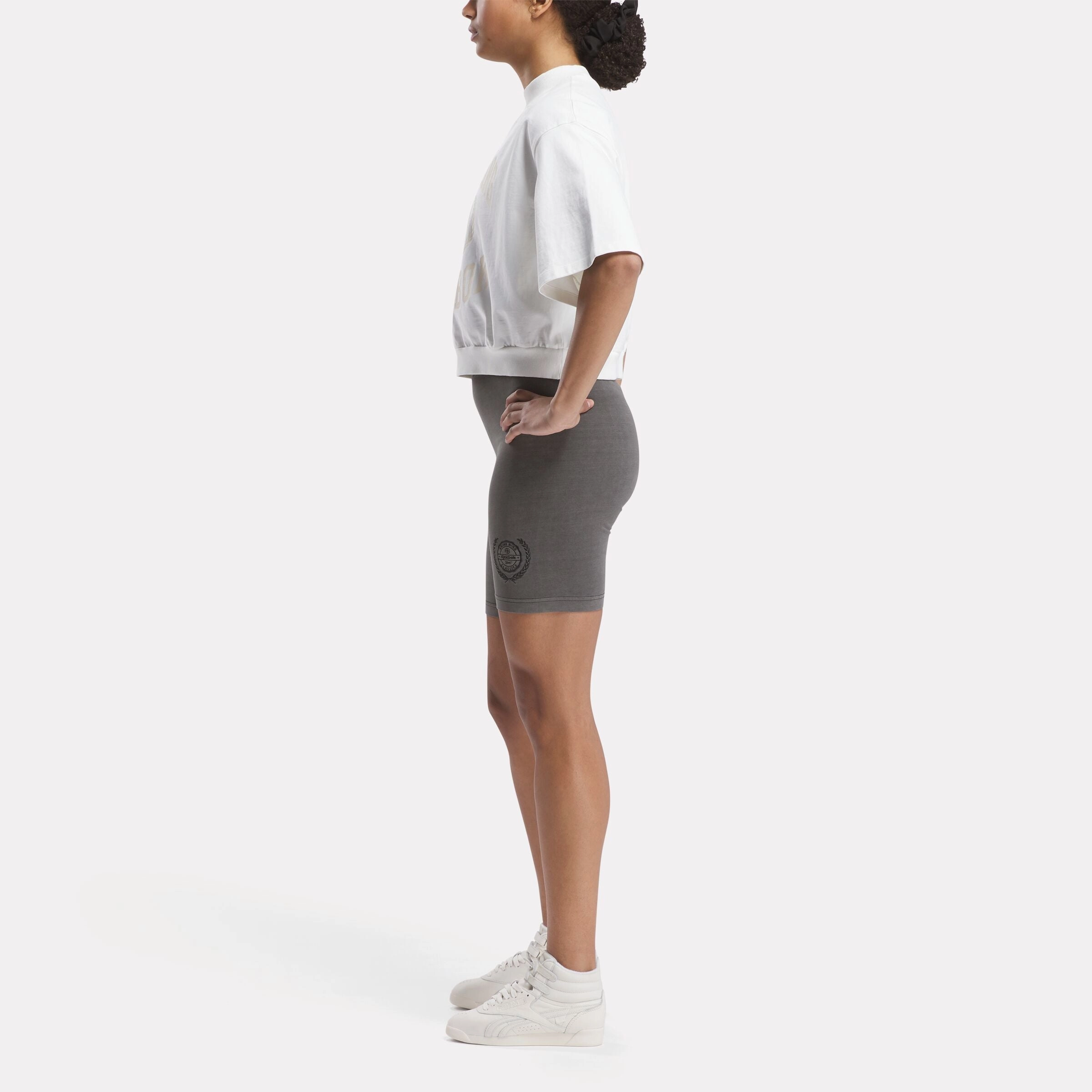Anine Bing X Reebok Tee Chalk