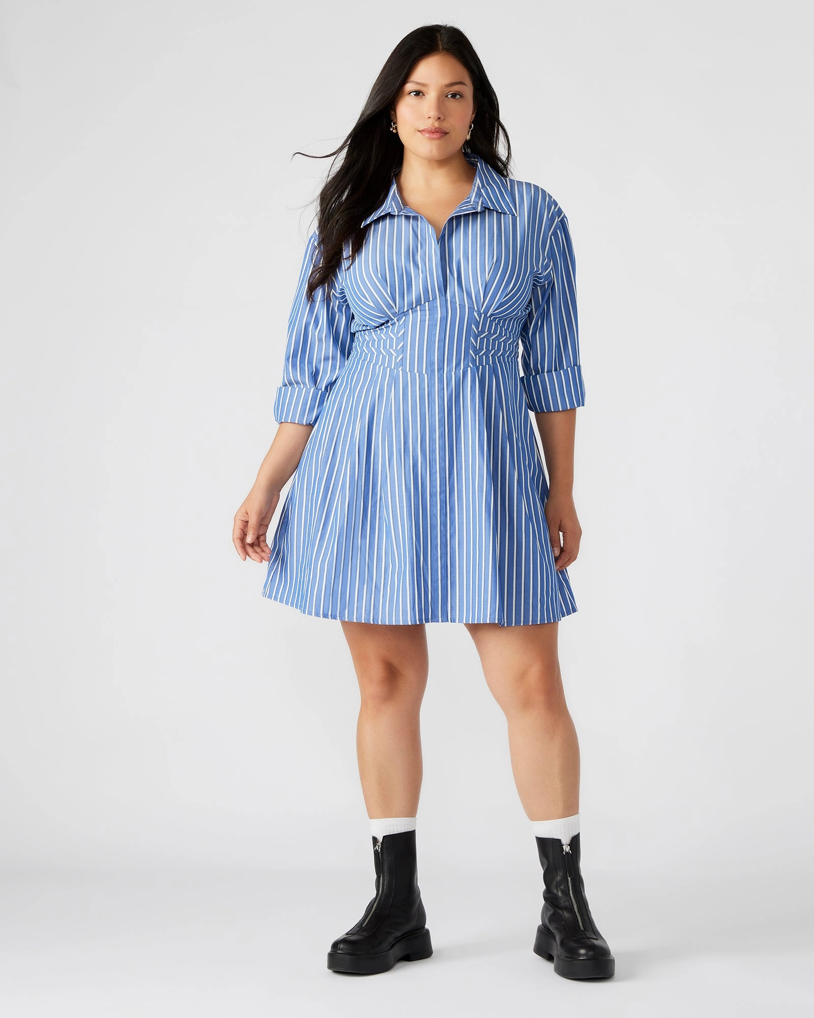 ARIA DRESS BLUE