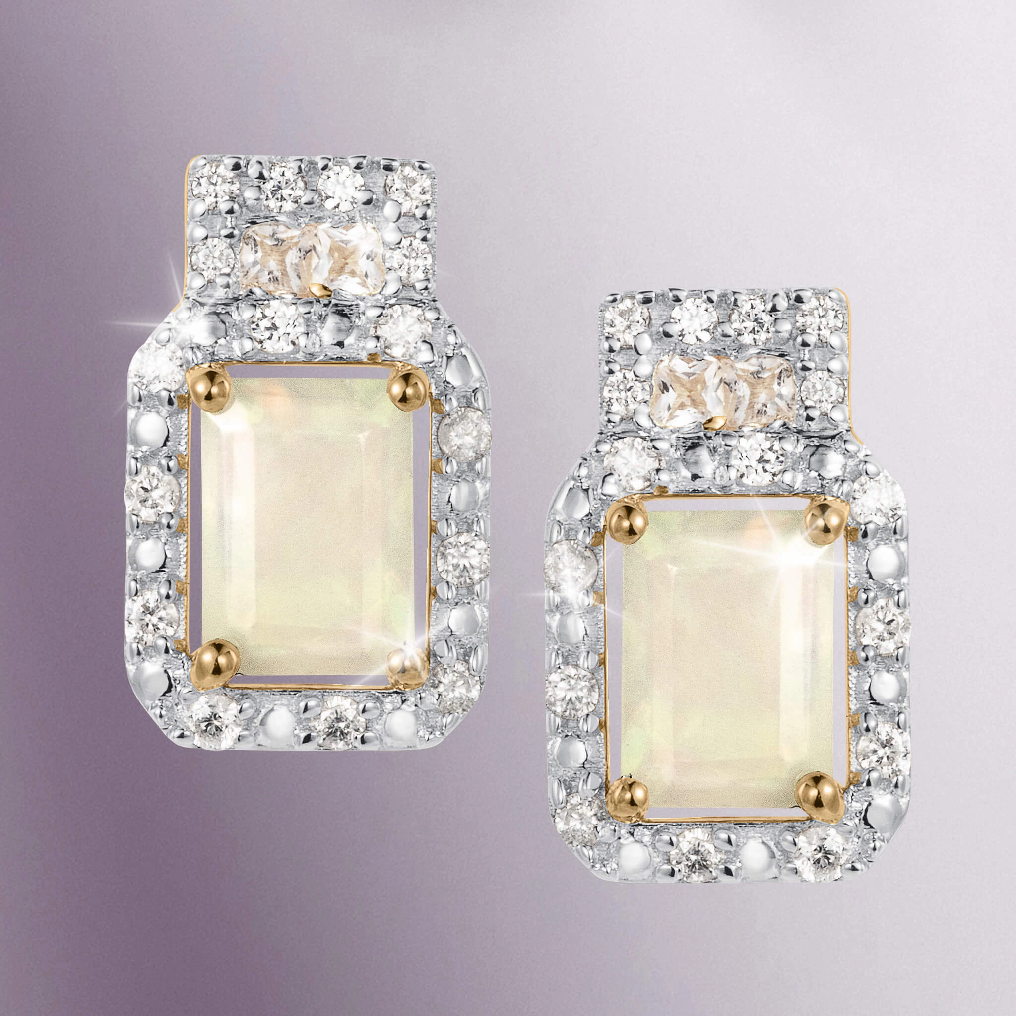 Aurora Opal Earrings