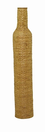 BAMBOO TALL WOVEN FLOOR VASE