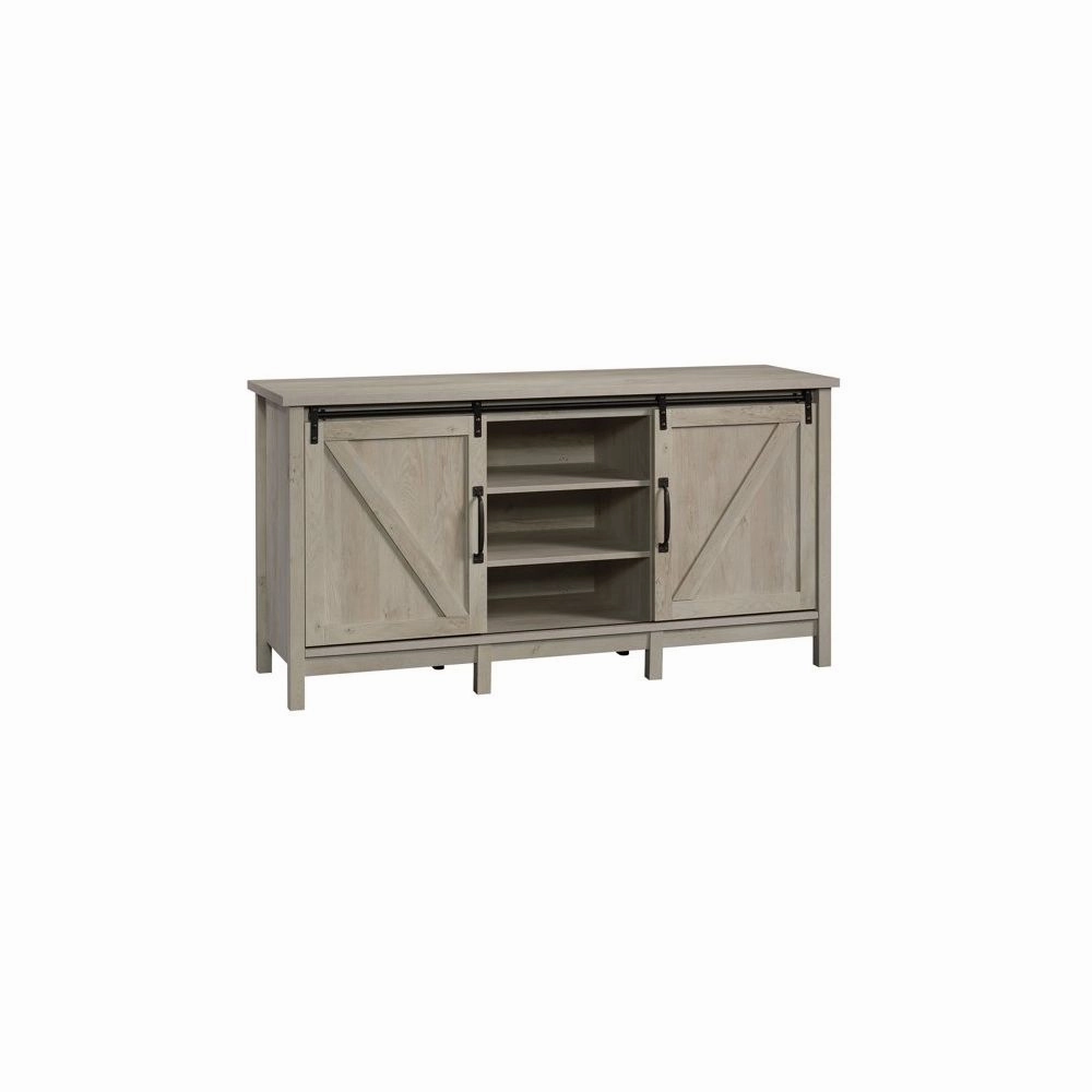 Better Homes & Gardens BHX028009816021 Modern Farmhouse TV Stand for TVs up to 70", Rustic White Finish