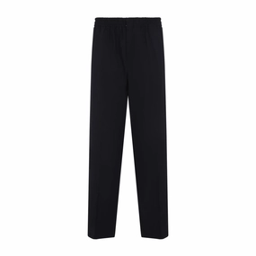 Blue Fine Wool Pants