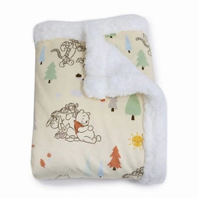 Bubba Blue Winnie The Pooh Cuddle Blanket