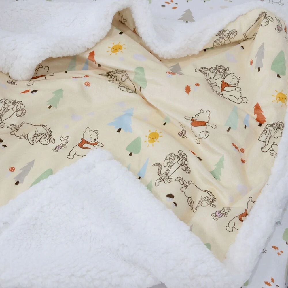 Bubba Blue Winnie The Pooh Cuddle Blanket