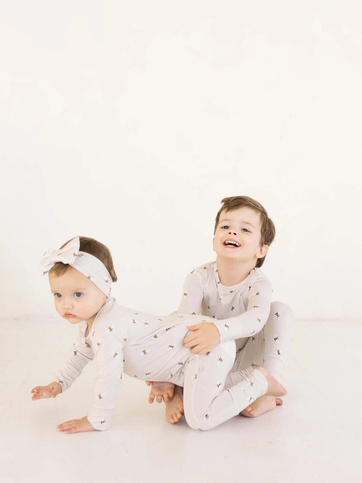 Bumblebee | Bamboo Zip Pajamas