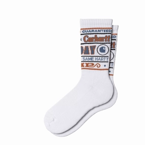 Carhartt WIP Catalogue Socks White