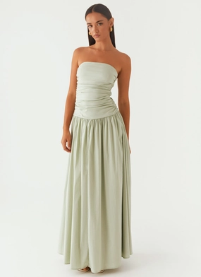 Carmel Maxi Dress - Sage