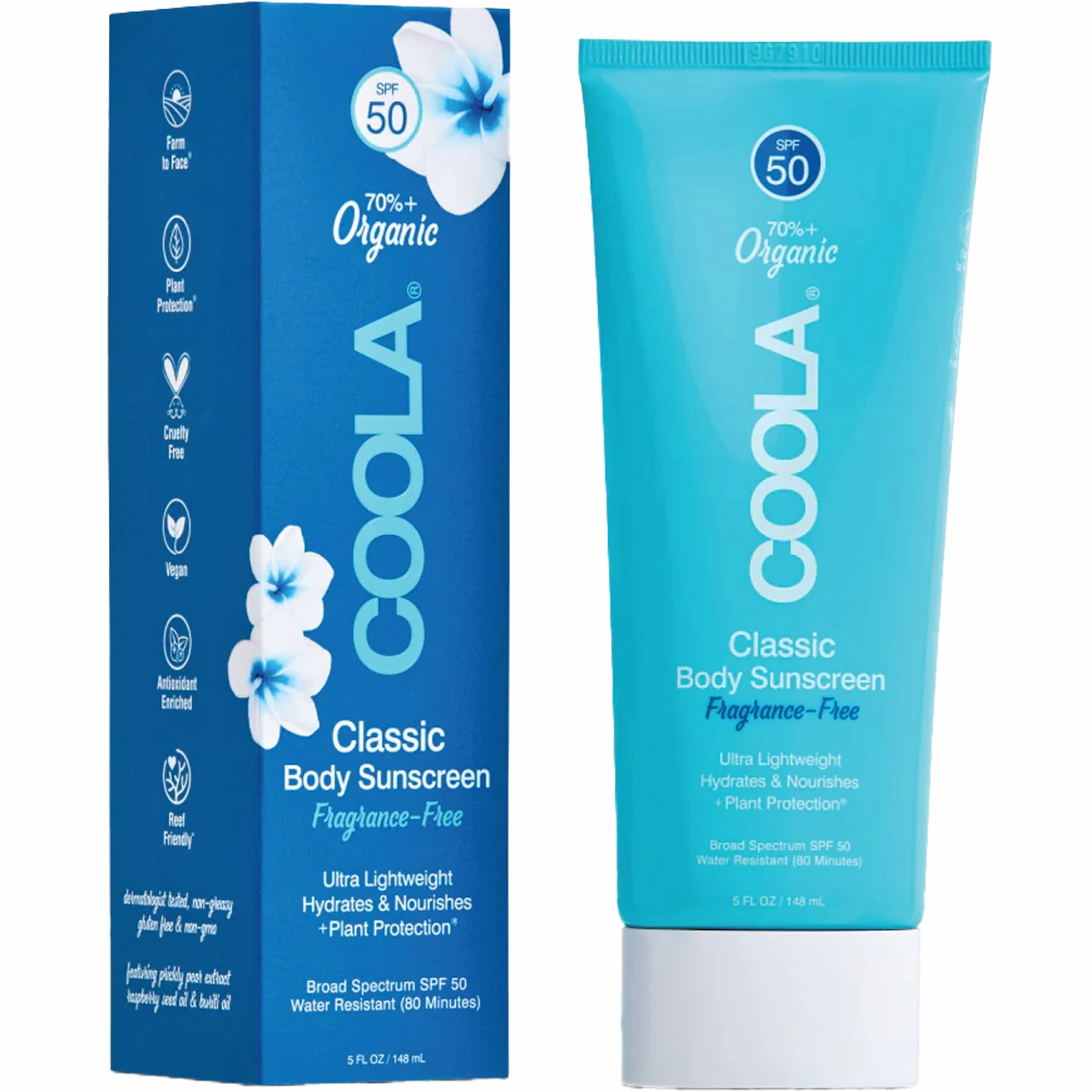 Classic Body Organic Sunscreen Lotion SPF 50