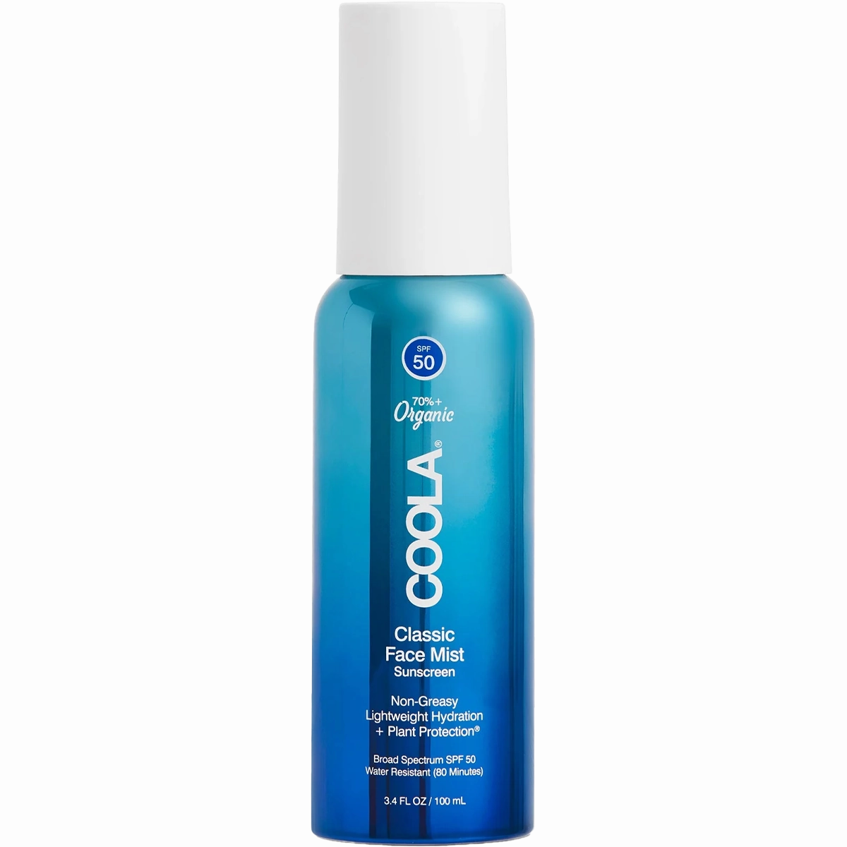 Classic Face Organic Sunscreen Mist SPF 50