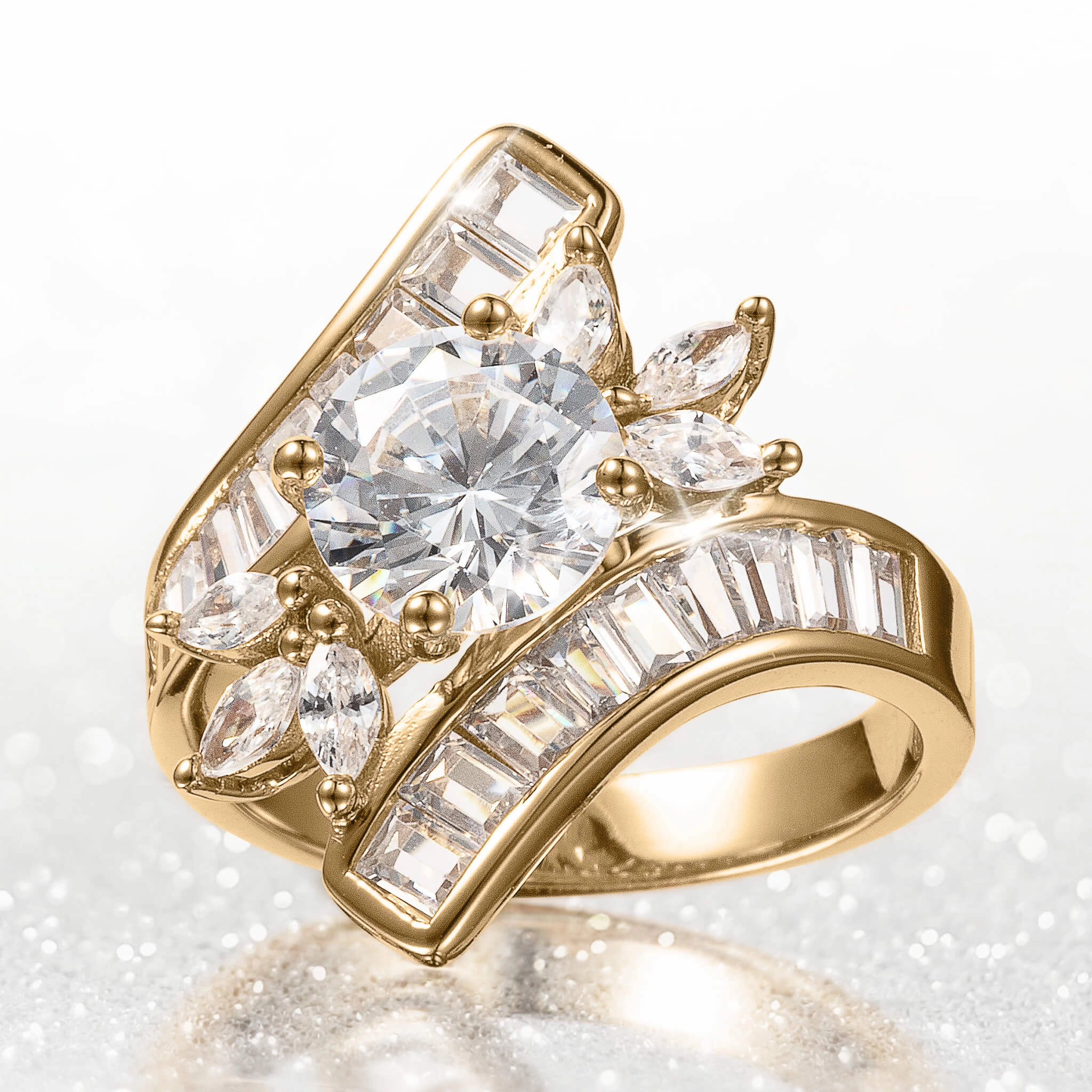 Enchanted Twist Ladies Ring