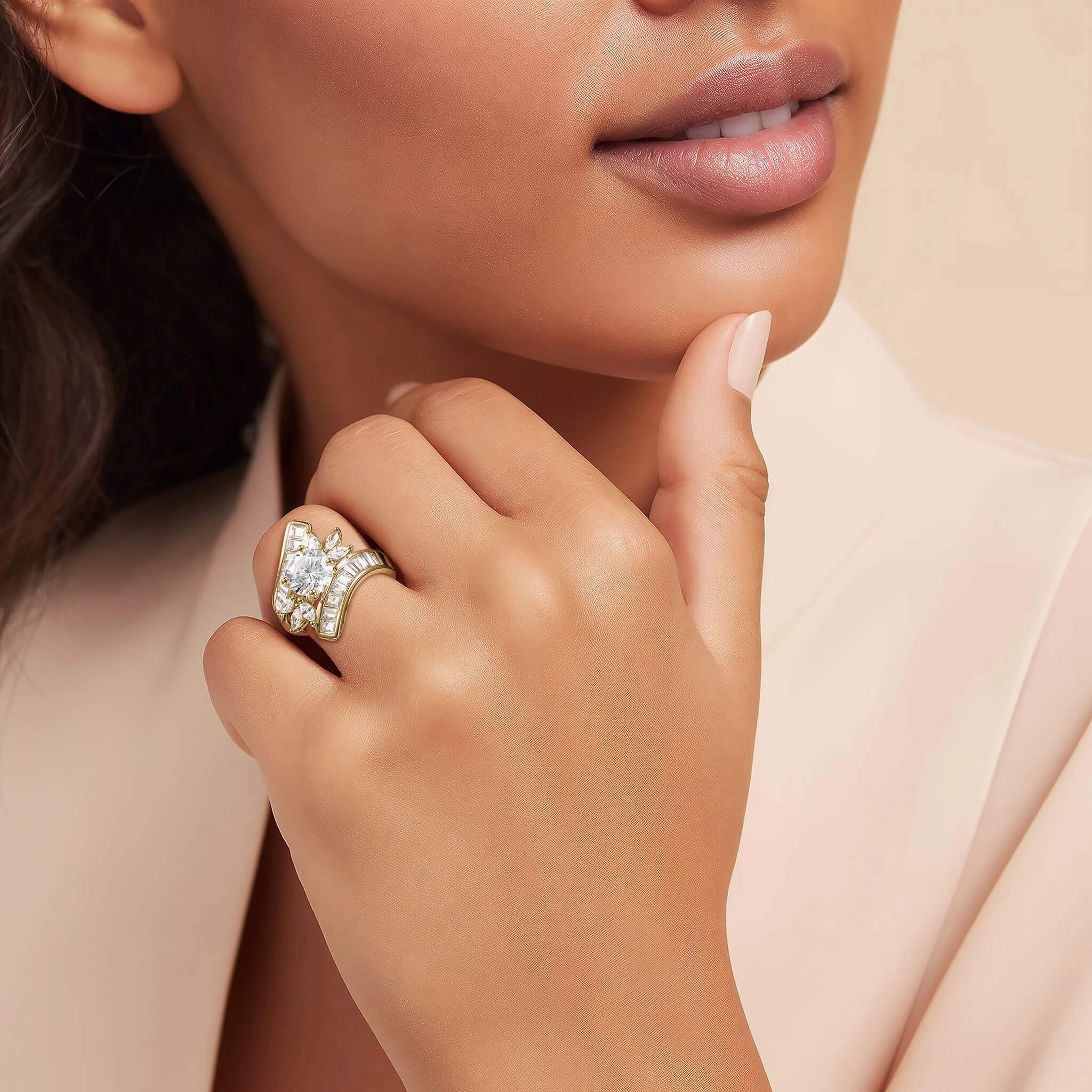 Enchanted Twist Ladies Ring