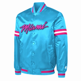G-III Miami HEAT Original Vice Youth Varsity Starter Jacket