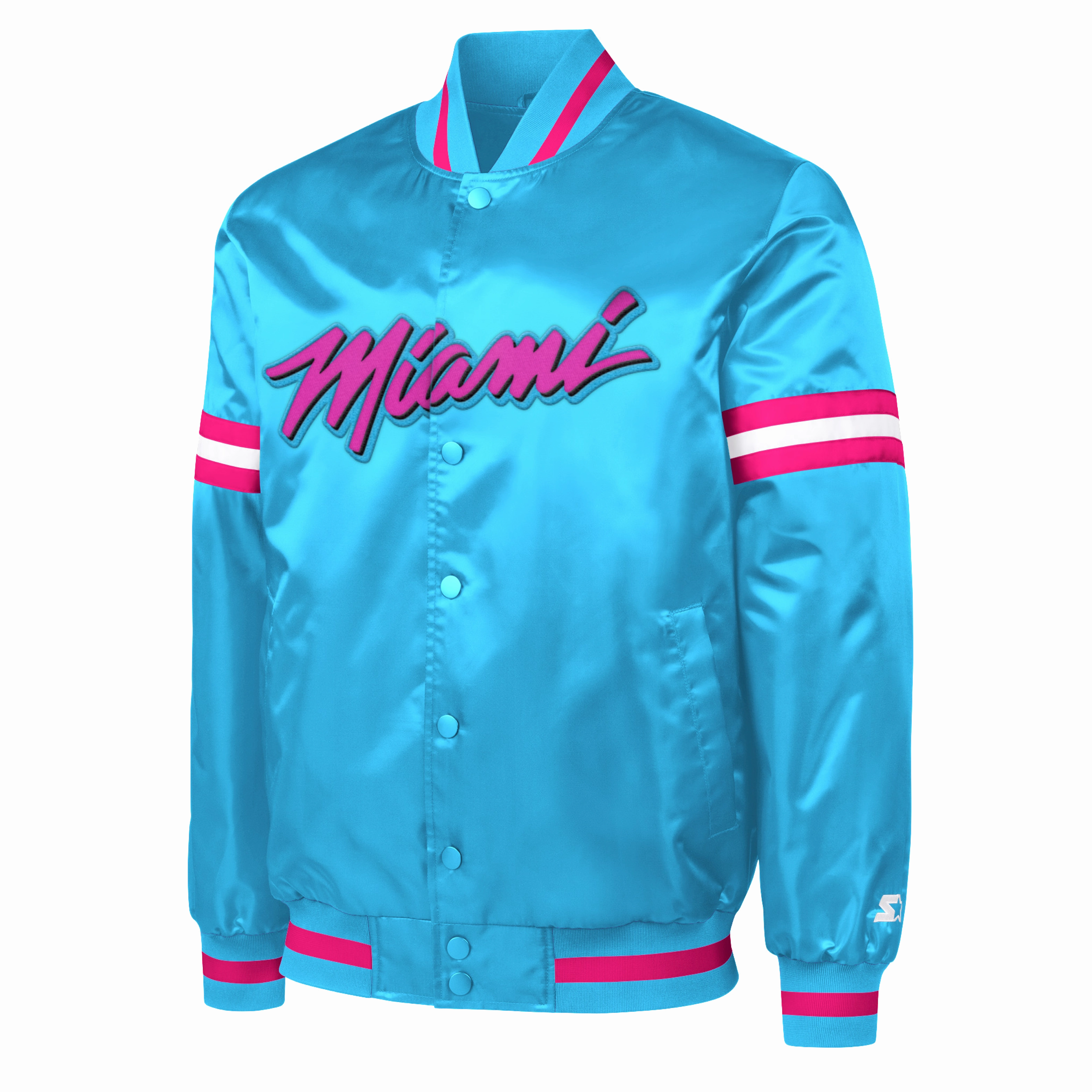 G-III Miami HEAT Original Vice Youth Varsity Starter Jacket