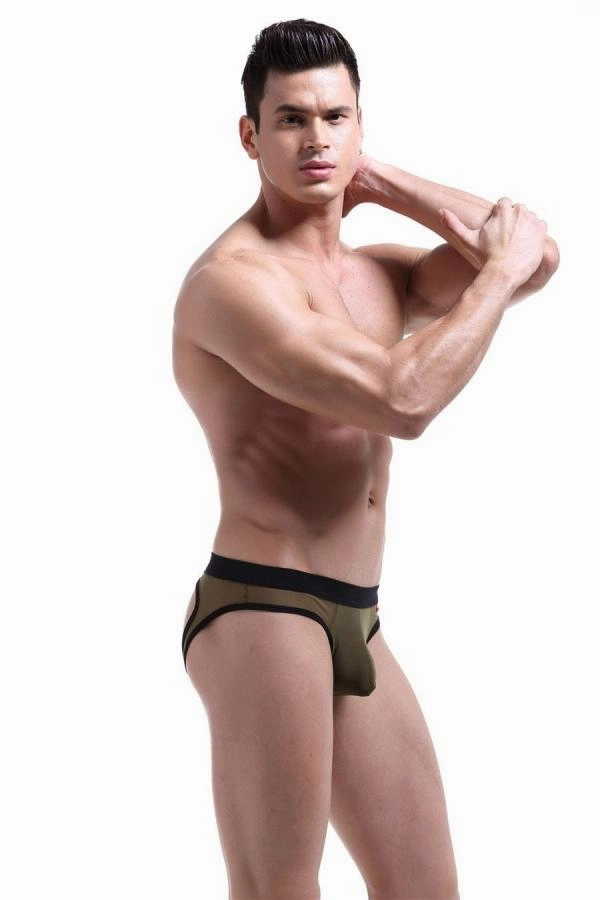 Gay Men Underwear Transparent  G String Thong Man Panties