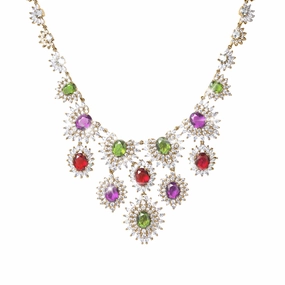 Glittering Fountain Necklace