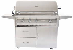 Grandfire Classic 42" Deluxe BBQ Stainless Steel Cart GFD42C