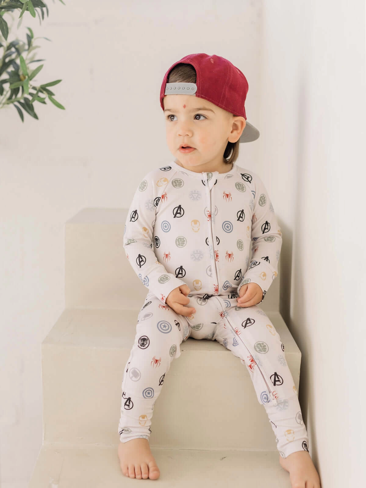 Hero | Bamboo Zip Pajamas