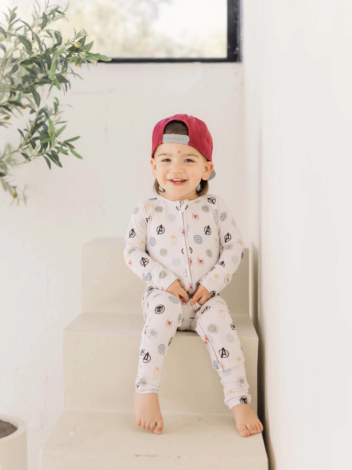 Hero | Bamboo Zip Pajamas
