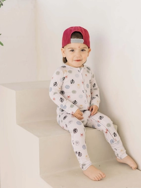 Hero | Bamboo Zip Pajamas
