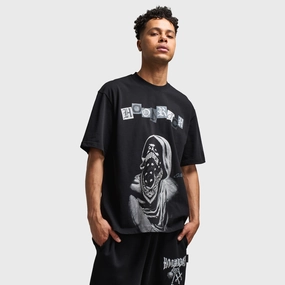 Hoodrich Halo Oversized Graphic T-Shirt Black / Grey