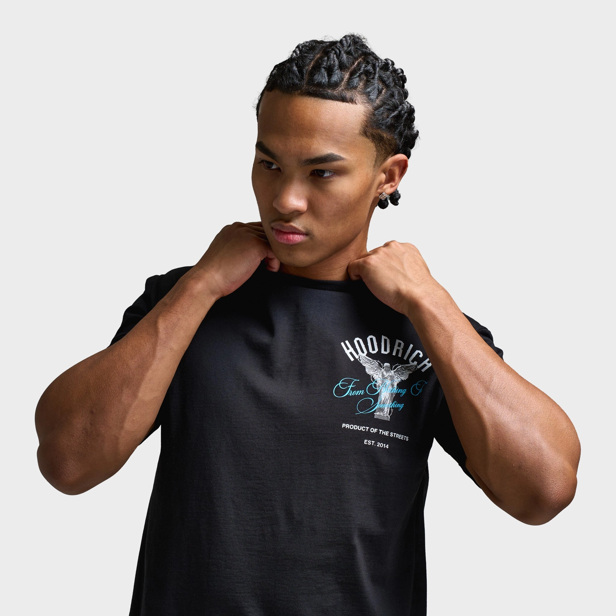 Hoodrich Vital Graphic T-Shirt Black / White - Aquarius