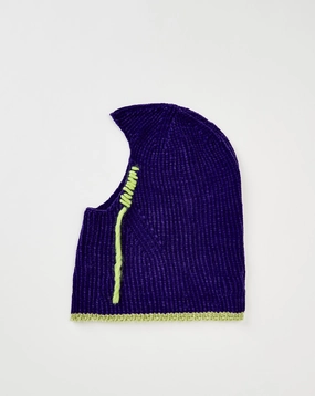 Knit Chenille Balaklava
