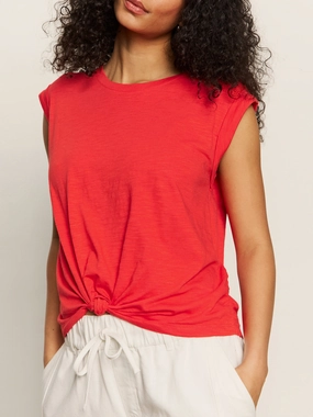 Knotted Muscle Tee Cayenne