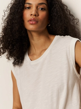 Knotted Muscle Tee White