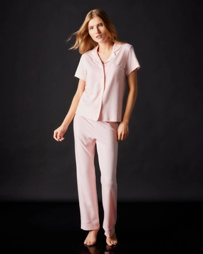 Lilly Short Sleeve & Pant Pajama Set