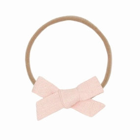 Linen Bow Headband - Small