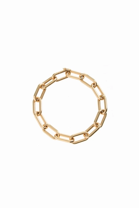 Link Bracelet in 18K Yellow Gold (Small Links)
