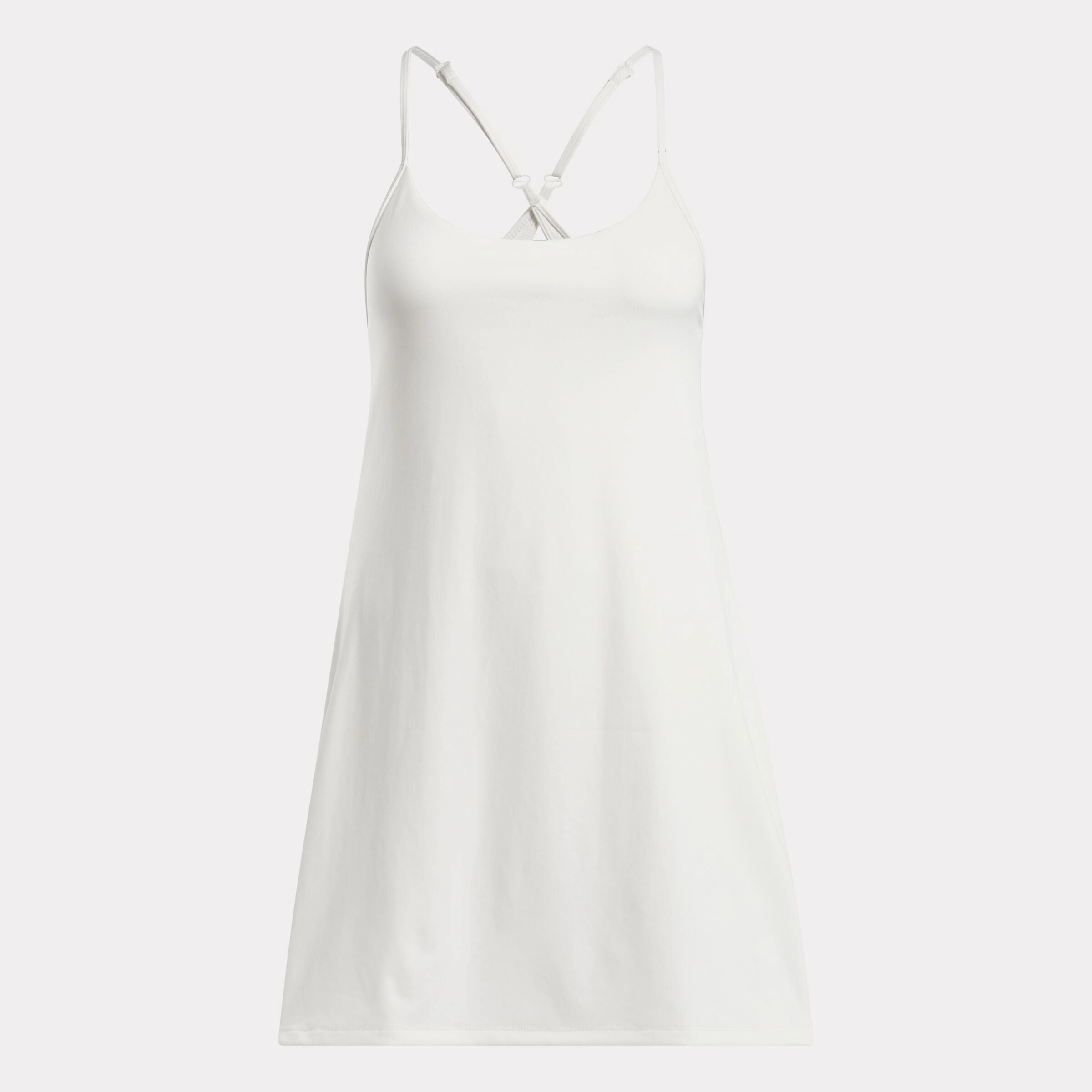 Lux Strappy Dress Chalk