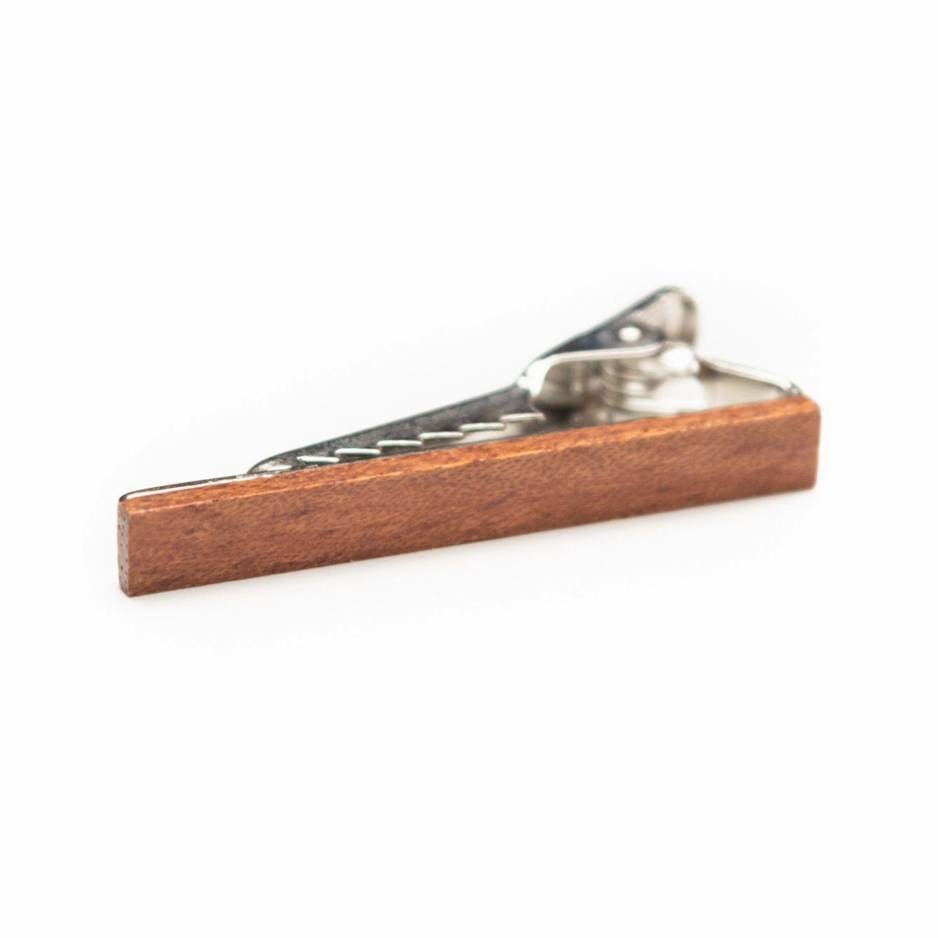 Medium Brown Wood Tie Bar