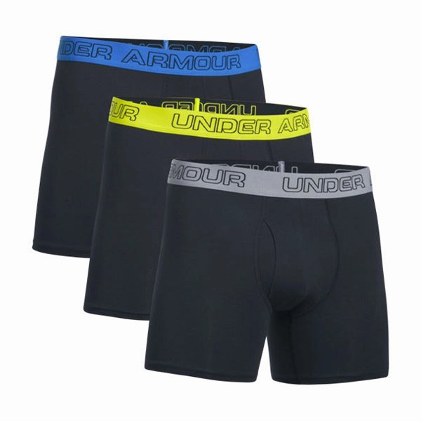 Men's Charged Cotton Boxerjock 6" (3 Pack)