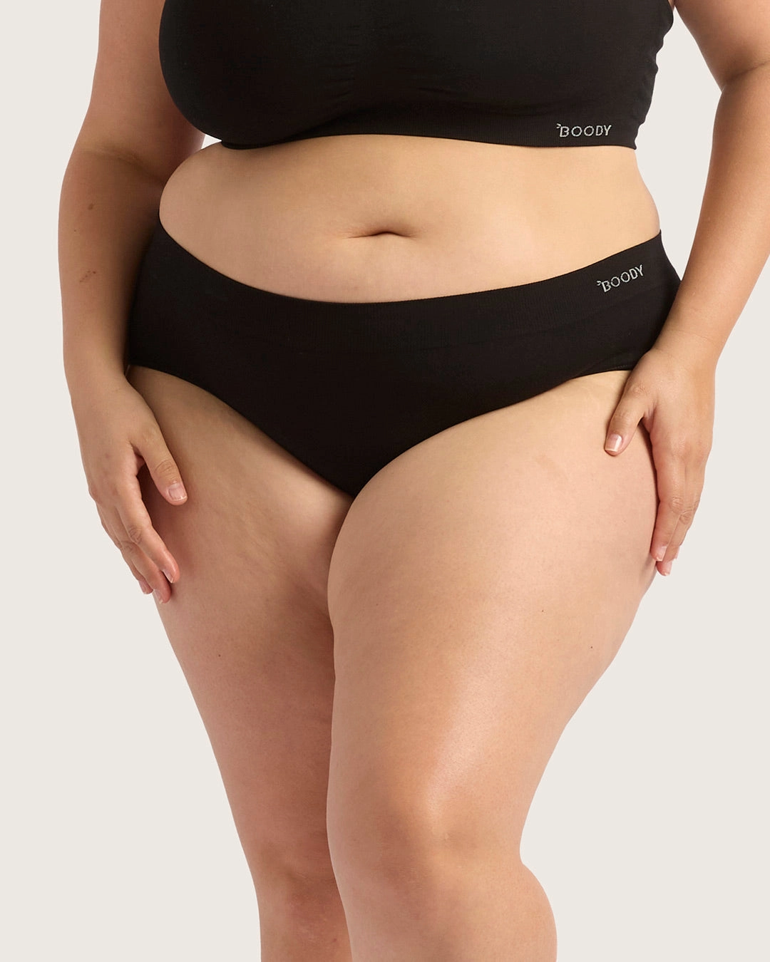 Midi Briefs - Black