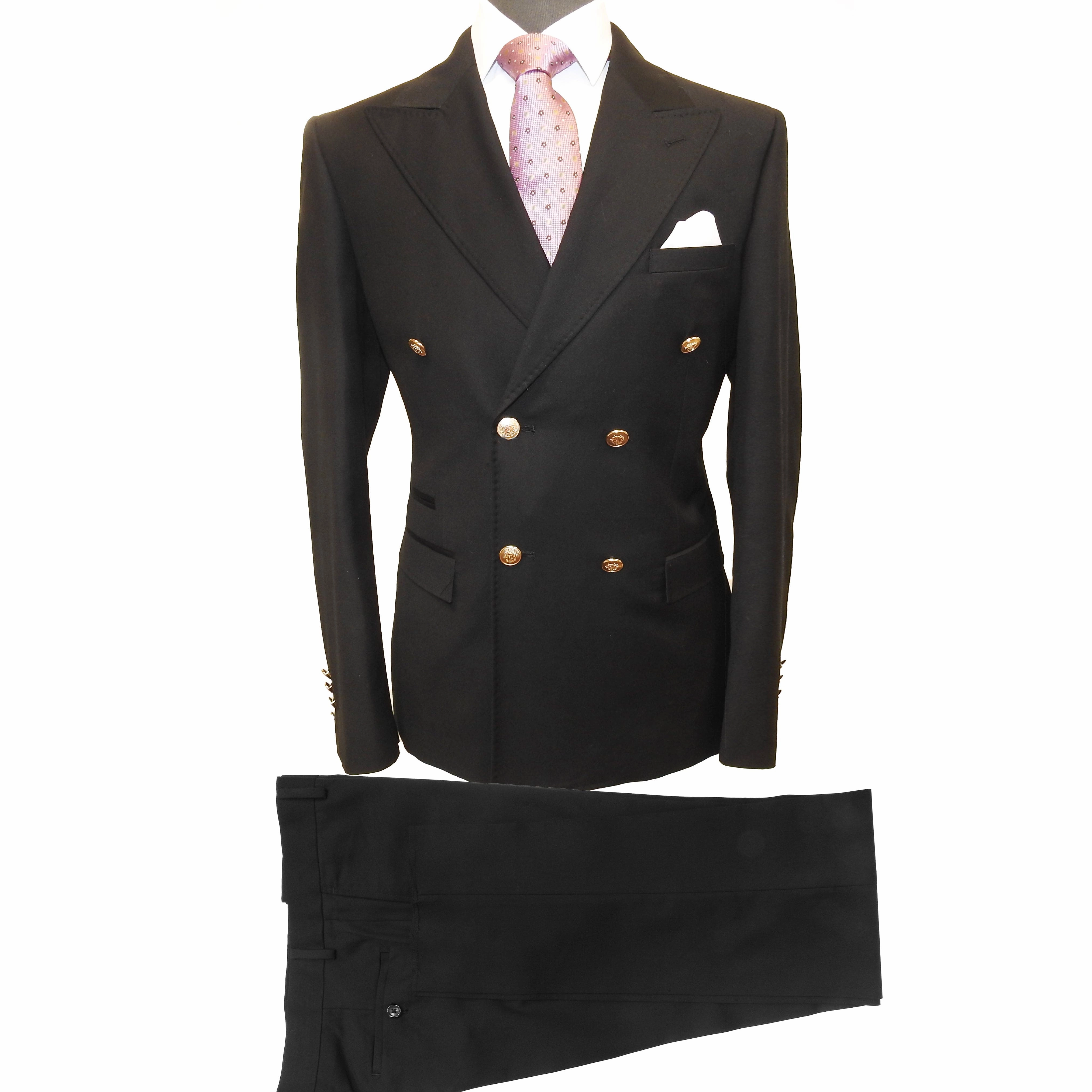MILANO DOUBLE BREASTED/ROSSI MAN/SOLID