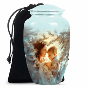 Mother Love Eternity - Cherished Memorial Urn for Cherished Ashes