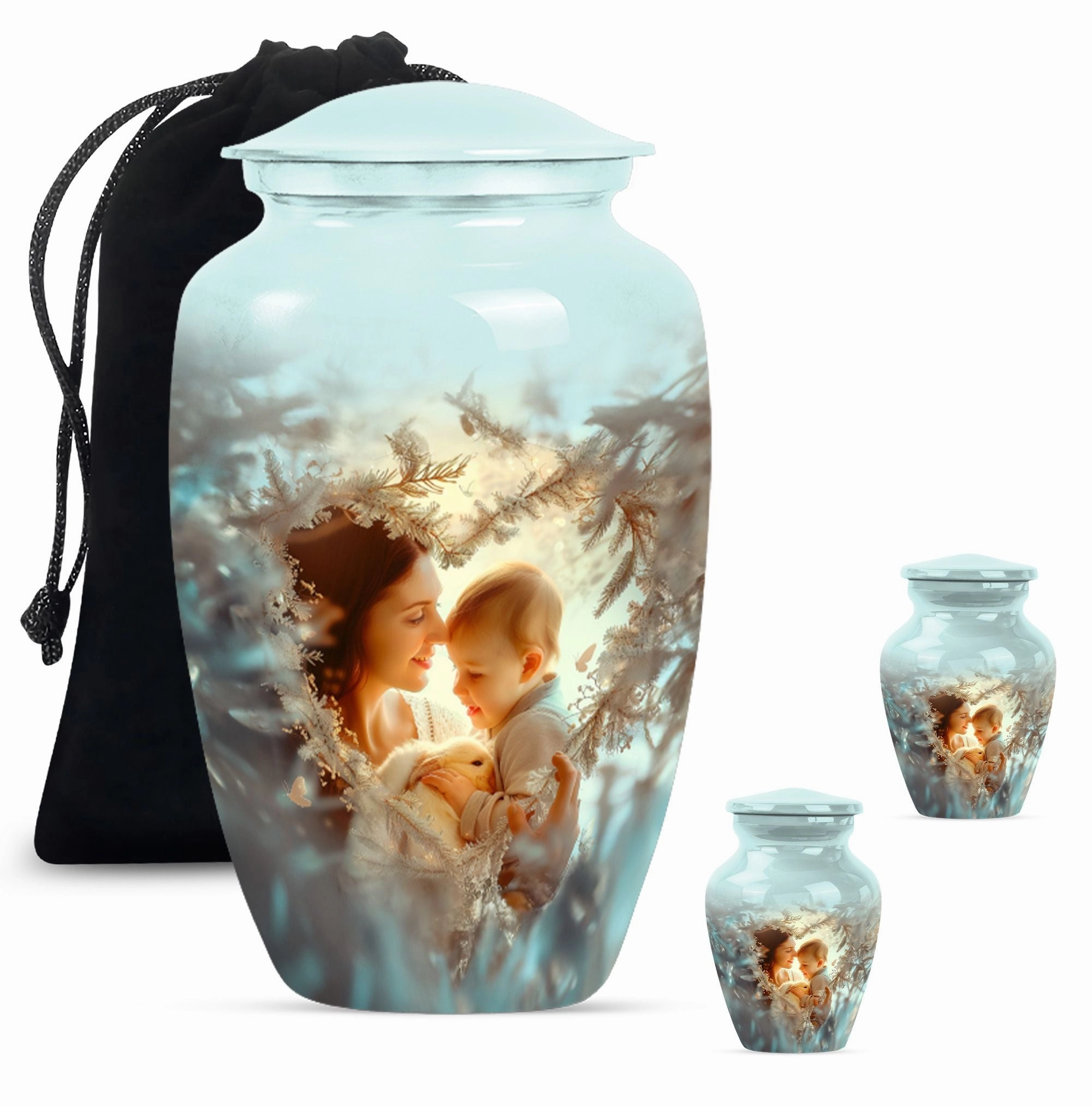 Mother Love Eternity - Cherished Memorial Urn for Cherished Ashes