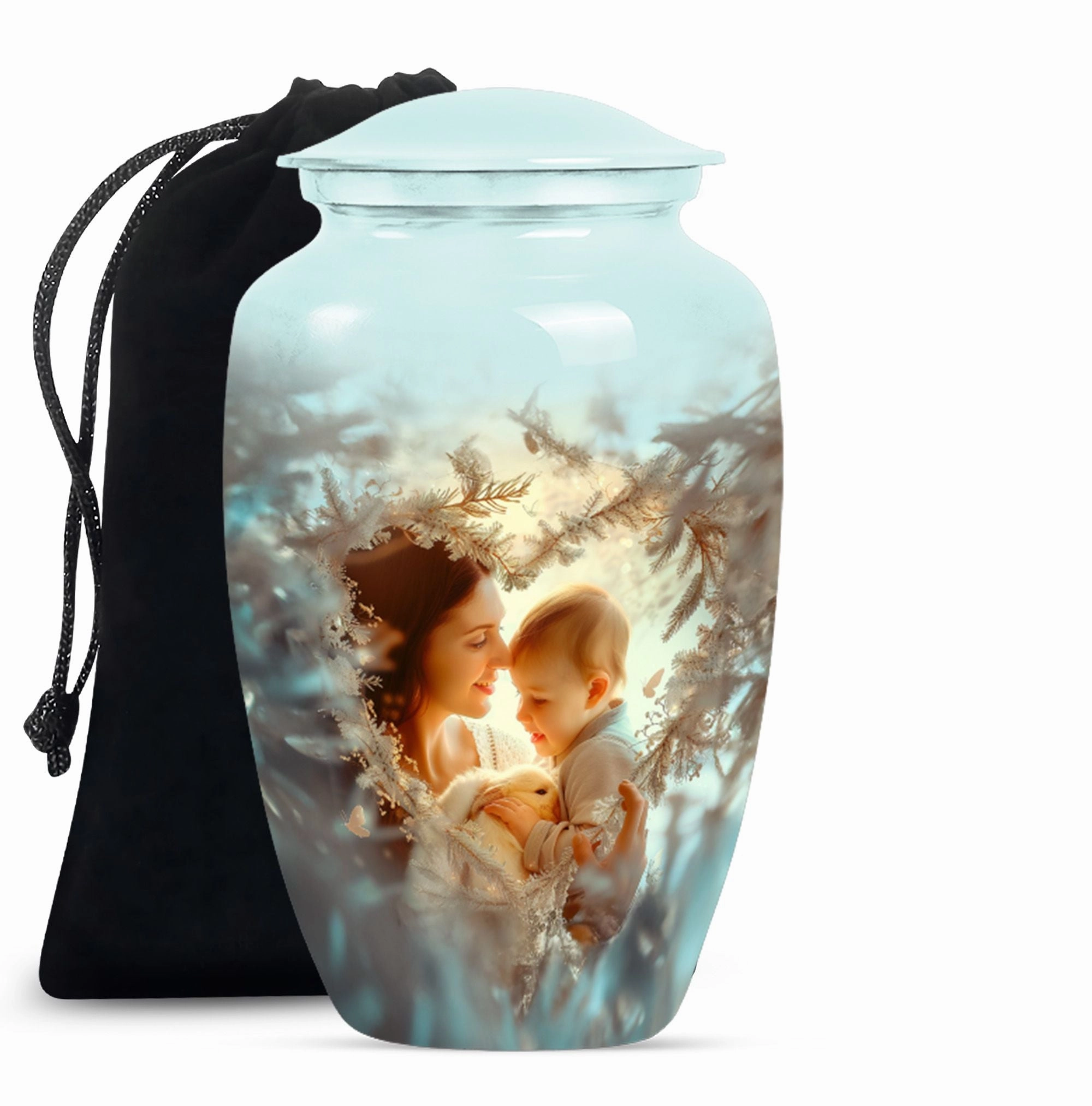 Mother Love Eternity - Cherished Memorial Urn for Cherished Ashes